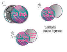 Load image into Gallery viewer, #C16R2 - GCB Postman Bunnies 1.25 inch flatback buttons M2M ribbon