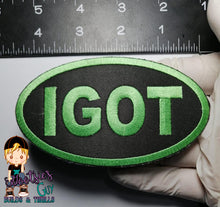 Load image into Gallery viewer, IGOT Morale Hook and Loop Patch