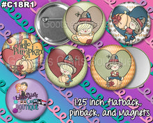 Load image into Gallery viewer, #C18R1 - GCB Fall scarecrows cuties