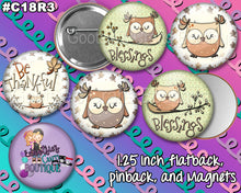 Load image into Gallery viewer, #C18R3 - GCB Fall Owl cuties