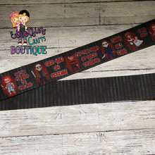 Load image into Gallery viewer, Exclusive Classic Horror Squad 1.50 inch heat transfer ribbon and Matching Planar resins