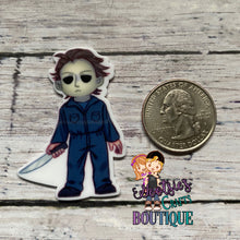 Load image into Gallery viewer, Exclusive Classic Horror Squad 1.50 inch heat transfer ribbon and Matching Planar resins