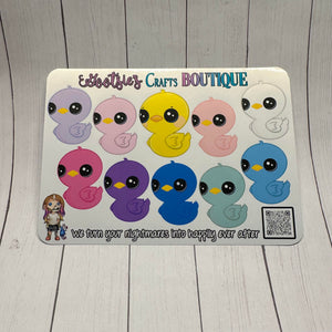 Oh Ducks XL sticker sheet