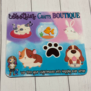 Pets Mini sticker sheet