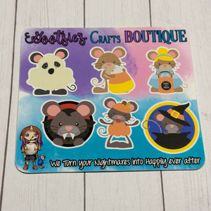Halloween Mouse Mini sticker sheet