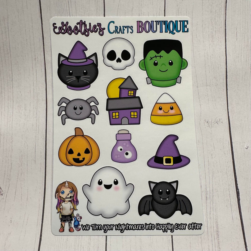 Chucky Halloween Sticker sheet