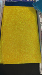 Summer Night Collection Solid Glitter Faux leather sheets