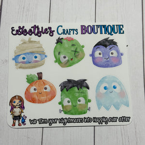 Halloween Cuties Mini sticker sheet