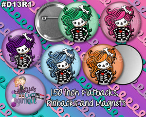 #D13R1 - GCB Skeleton Girls