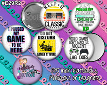 Load image into Gallery viewer, #E29R2 - GCB 1.75 inch buttons Gamer Life
