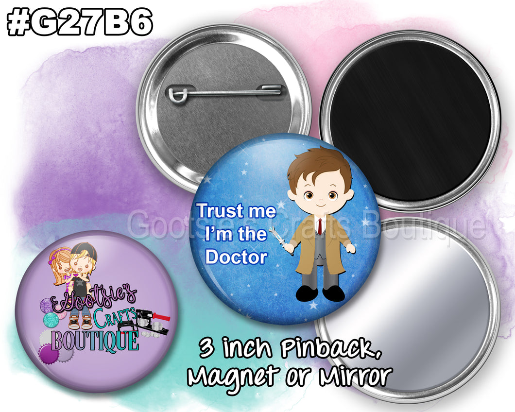 #G27B6 Trust me, I'm the Doctor