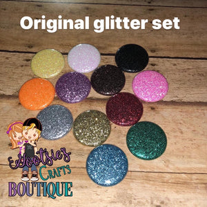 Gootsie’s original Glitter buttons