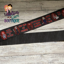Load image into Gallery viewer, Exclusive Classic Horror Squad 1.50 inch heat transfer ribbon and Matching Planar resins
