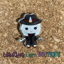 Load image into Gallery viewer, Horror Unicorn Acrylic Lapel Pins
