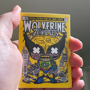 2x3 comic style stickers set 3