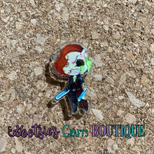 Load image into Gallery viewer, Zombie Acrylic lapel pins series 1
