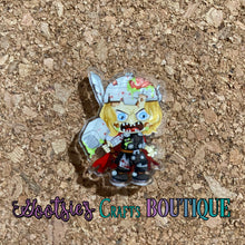 Load image into Gallery viewer, Zombie Acrylic lapel pins series 1
