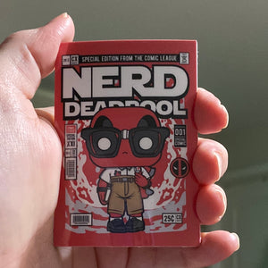 2x3 comic style stickers set 2