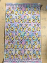 Load image into Gallery viewer, Rhino, ducks, and Gnome easter Faux leather
